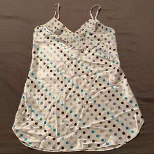 Morgan Taylor Vintage Polka Dot Slip Dress